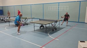 I vs 4 место Чирков А. (СПб) - Нафиков И. (Тамань) настольный теннис 31.08 Открытый Чемпионат Тамань