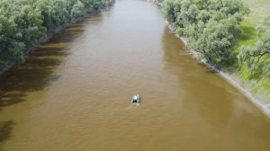 Глиссирование более 50кг на 1л.с. Надувная лодка FLINC FT320LA.