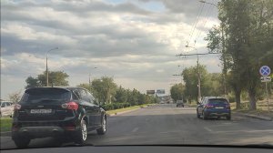 Поездка на третьем занятии по Первой Продольной от Титова до Ворошиловского ТЦ