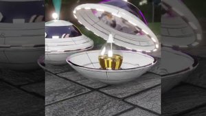UFO Alien Spaceship Insect Repeller with LED Lights | Futuristic Design Showcase