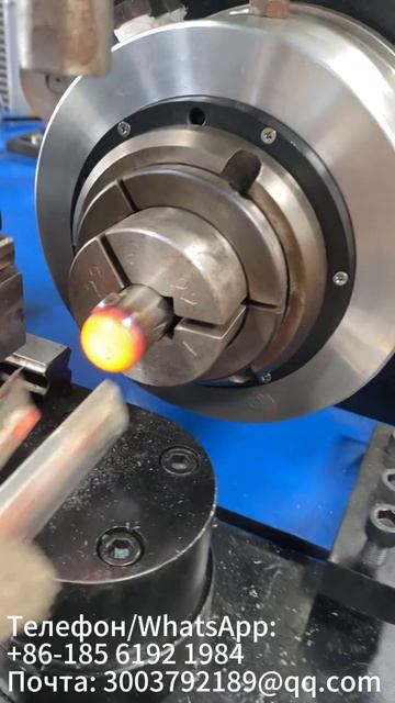 Запайка торцов коллекторов из нержавеющей стали: высокочастотное запаивание и обжим смотреть онлайн