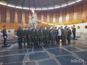 Экспедиция поискового отряда ВПШ «Десант» по местам сражений ВОВ, город Волгограда в 2025 году