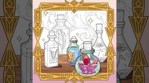 Цифровая раскраска Зелья