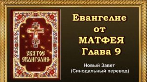 Евангелие от Матфея Глава 9