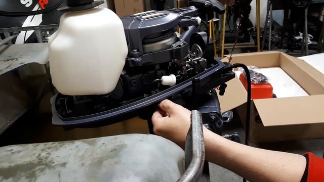Альфа 5   2 такта . Распаковка и проверка + звук