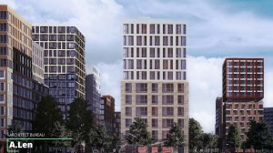 Residential complex masterplan