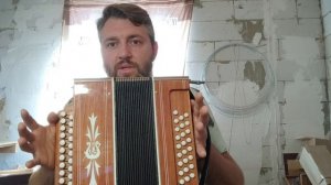 Новая шуйская РЕТРО гармонь, ми бемоль