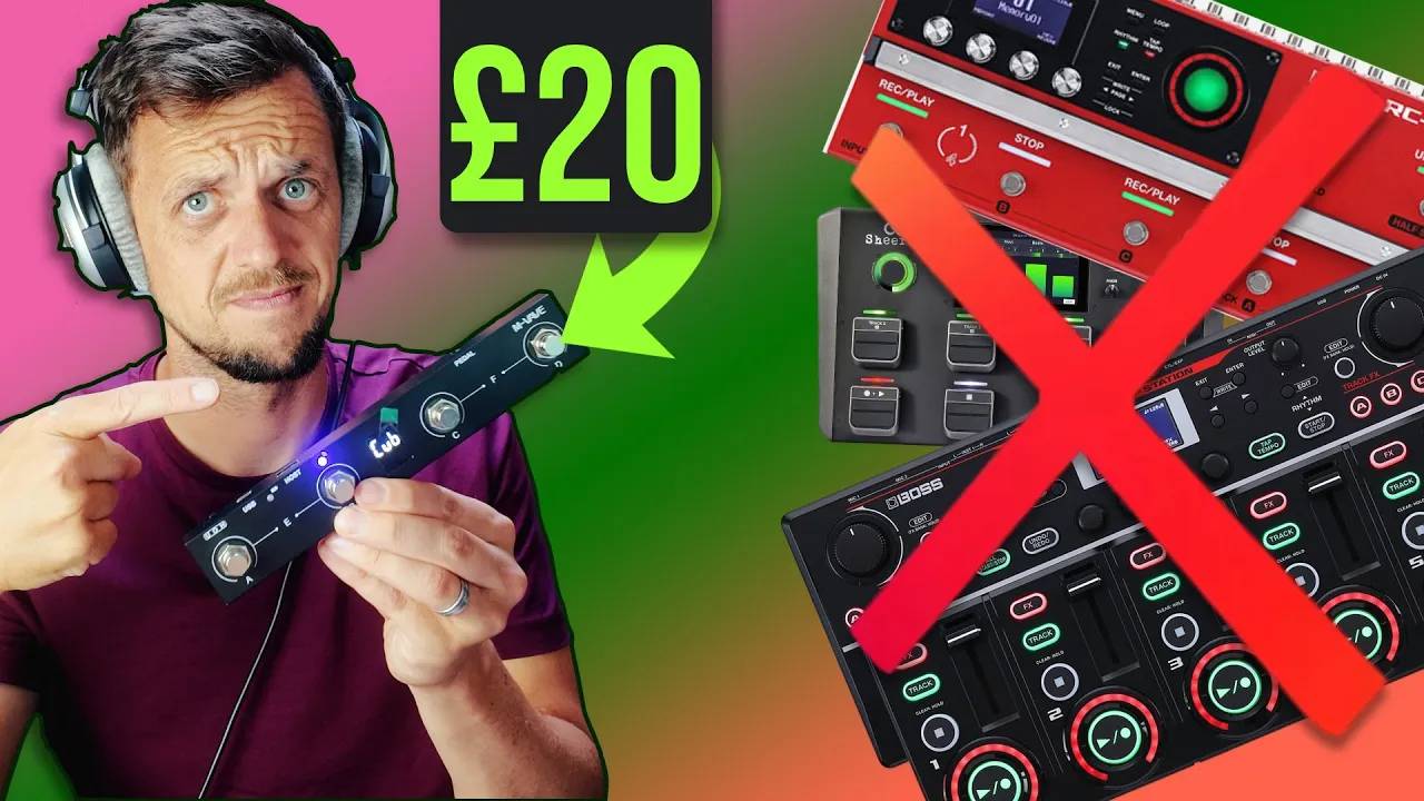 Loopy Pro x M-Vave Bluetooth Footswitch: Turn Your iPad into 4-Track Looper