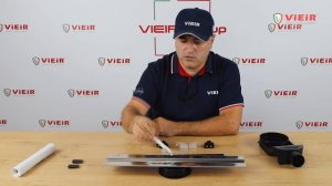 Трап черный щелевой-vieir-pro