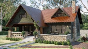 🏡 Самый Уютный Дом в Стиле Craftsman | 102 м² Деревенской Идиллии