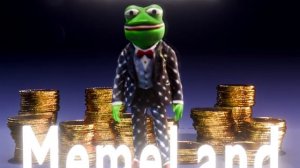 Pepe dances in gold // Пепе танцует под дождем из золота