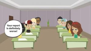 20 Mia gets her report!