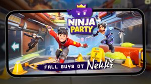Ninja Party - Первый взгляд на Fall Guys от Nekki (ios)