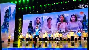 Китайская песня на китайском языке "Учение о молодом Китае", поёт Эстер Воропаева в составе хора