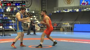 Спартакиада-2025 по ГРБ. До 77 кг. Финал. Нарек Оганесян — Раджаб Байтуллаев