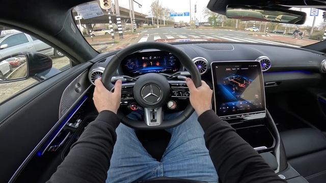 MERCEDES AMG GT 63 2024 POV TEST DRIVE