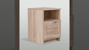 СИРИУС тумба прикроватная сонома