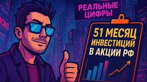 Итоги Моих Инвестиций В Акции за 51 Месяц 📊