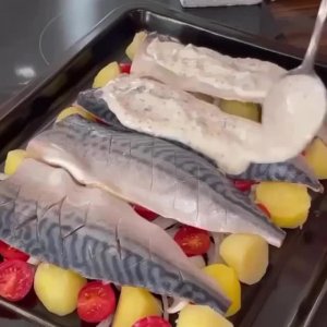 🐟 Скумбрия в духовке