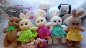 Что связала?🧶 ищу оптовых покупателей 😉меня захватили зайчики😄