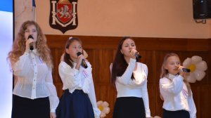 Исполнение нового гимна Крыма.
