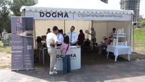 Строительная компания DOGMA поздравила жителей Пушкино с 100-летием города