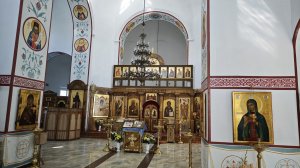 Монтаж иконостаса Троицкий храм г. Кондрово.