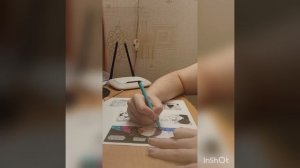 раскрашиваю  мангу