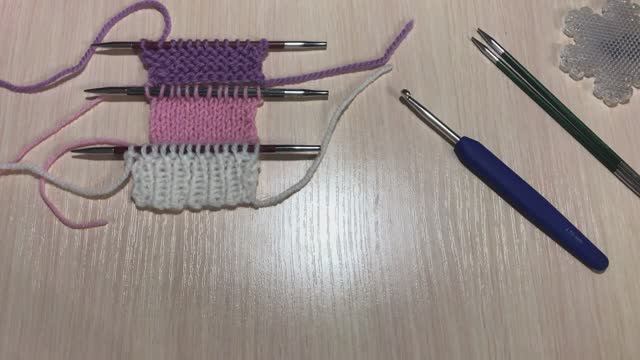 ЭЛАСТИЧНЫЙ НАБОРНЫЙ КРАЙ СПИЦАМИ смотреть онлайн