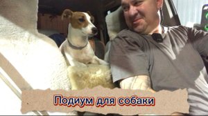 Подиум для собаки в машину