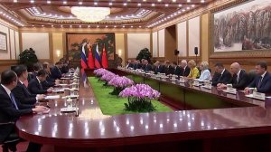 Лидеры России и Китая обсудили двусторонние отношения, вопросы мировой и региональной политики