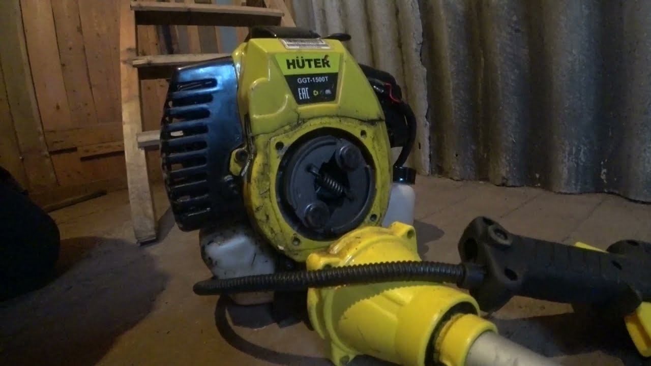 Собрал МотоБУР из старого ТРИММЕРА смотреть онлайн