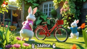 Зая и Зайчата 🐰🐇🐇 Веселые истории из жизни семейства зайчиков (25)