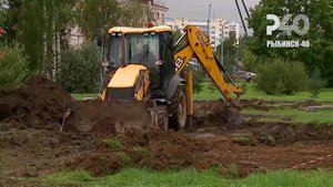 (Рыбинск-40) В ВОЛОЧАЕВСКОЙ ПАРКЕ СОЗДАЮТ НОВЫЕ ИГРОВЫЕ ЗОНЫ