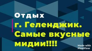 г. Геленджик, 2025 год. Где покушать самых вкусных мидий. Никакой рекламы !!!!!!!