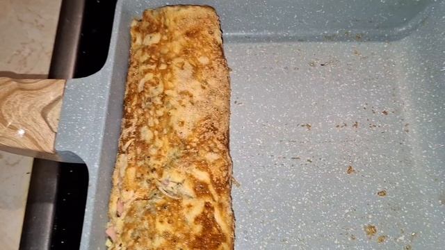 Рецепт рулета. Крутой завтрак за 5 минут