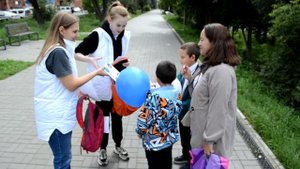 Всероссийская акция "Бегущая книга" Омская библиотека для детей и юношества