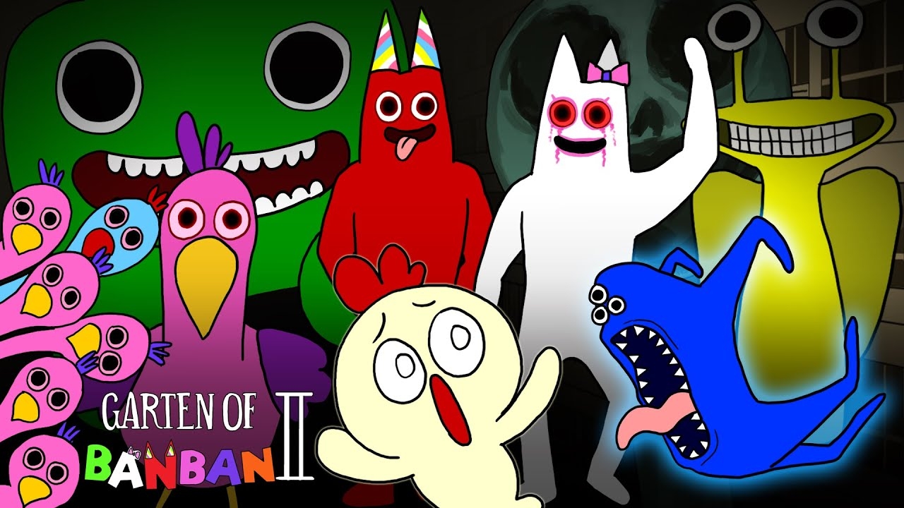 Банбан в детском саду! ЧАСТЬ 2 мультики роблокс смотреть онлайн