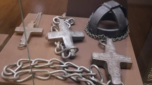 Монашеская мантия и вериги XIX века.
