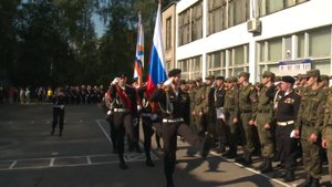 Первокурсникам Ярославского кадетского колледжа вручили «ключ знаний»
