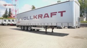 Видеообзор - новый шторный полуприцеп VOLLKRAFT 92 куб.м.#полуприцеп #шторныйприцеп #VOLLKRAFT #UAT