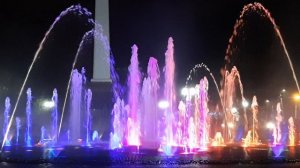 Танцующие фонтаны. Антонио Вивальди "Зима" из цикла Времена года