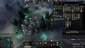 Мир Игр Dota 2 Live Снайпер 4 pos делает красиво