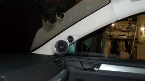 Трёхкомпонентная SQ система Автозвука в Skoda superb 2018👍 (Шкода суперб) . Steg st650c + sq30