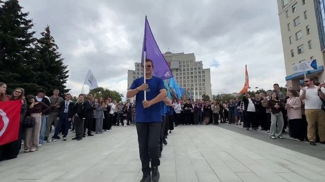 Торжественная линейка первокурсников ВоГУ