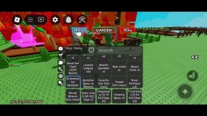 Играю в вырасти сад в роблокс!