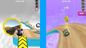 Going balls All Levels Gameplay IOS Android Going Balls levels 885 to 888 Banana frenzy