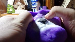 Большая игрушка антистресс панда бамбус. Распаковка и обзор.