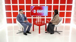 Интервью на "8 канале". Марина Левочко, Иван Сафонцев