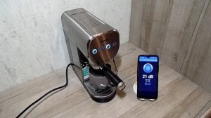 Кофеварка Timberk. Работа, приготовление эспрессо.